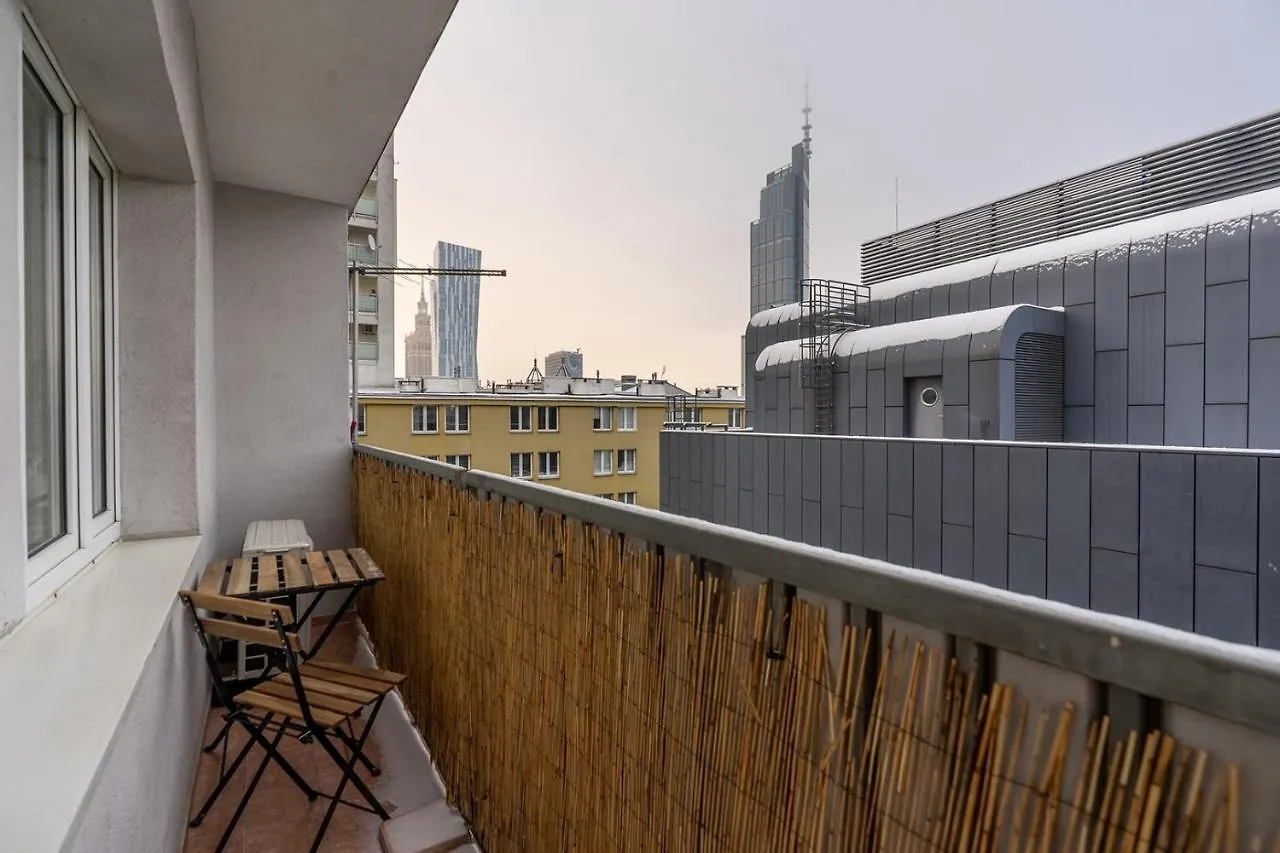 Central 2-Bedroom Apartment - Balcony, City View, Top Location - By Rentujemy Warsaw Poland